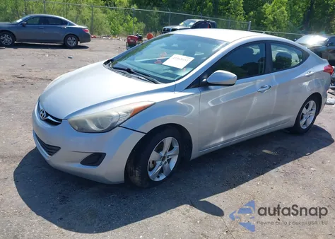 2013 Hyundai Elantra Gls из США, поврежденный, VIN 5NPDH4AE9DH341837